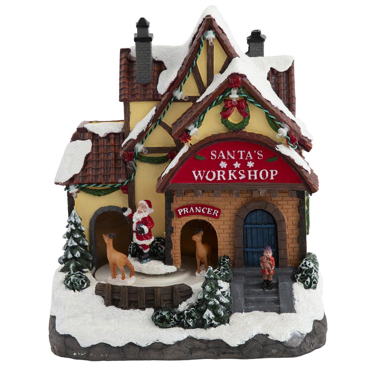 DEAR SANTA - Villa navidad taller de santa 21.5cm