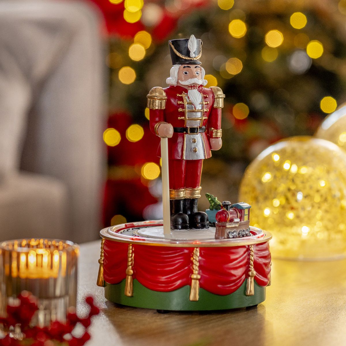 DEAR SANTA - Soldado navidad tren animado 20cm