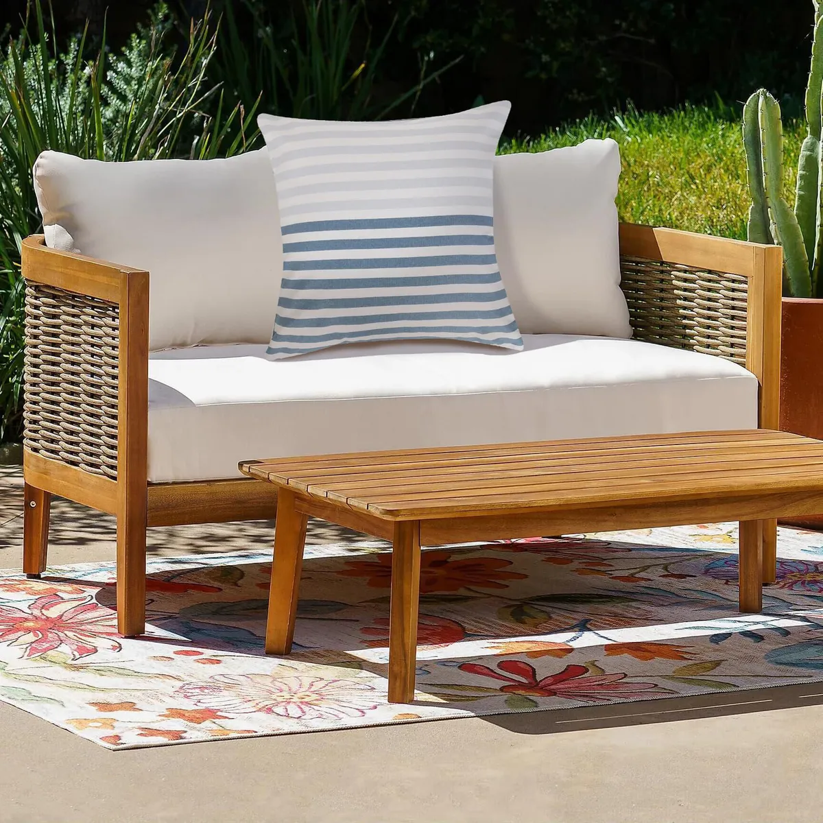 JUST HOME COLLECTION - Cojín Nordic Multicolor 45x45 cm