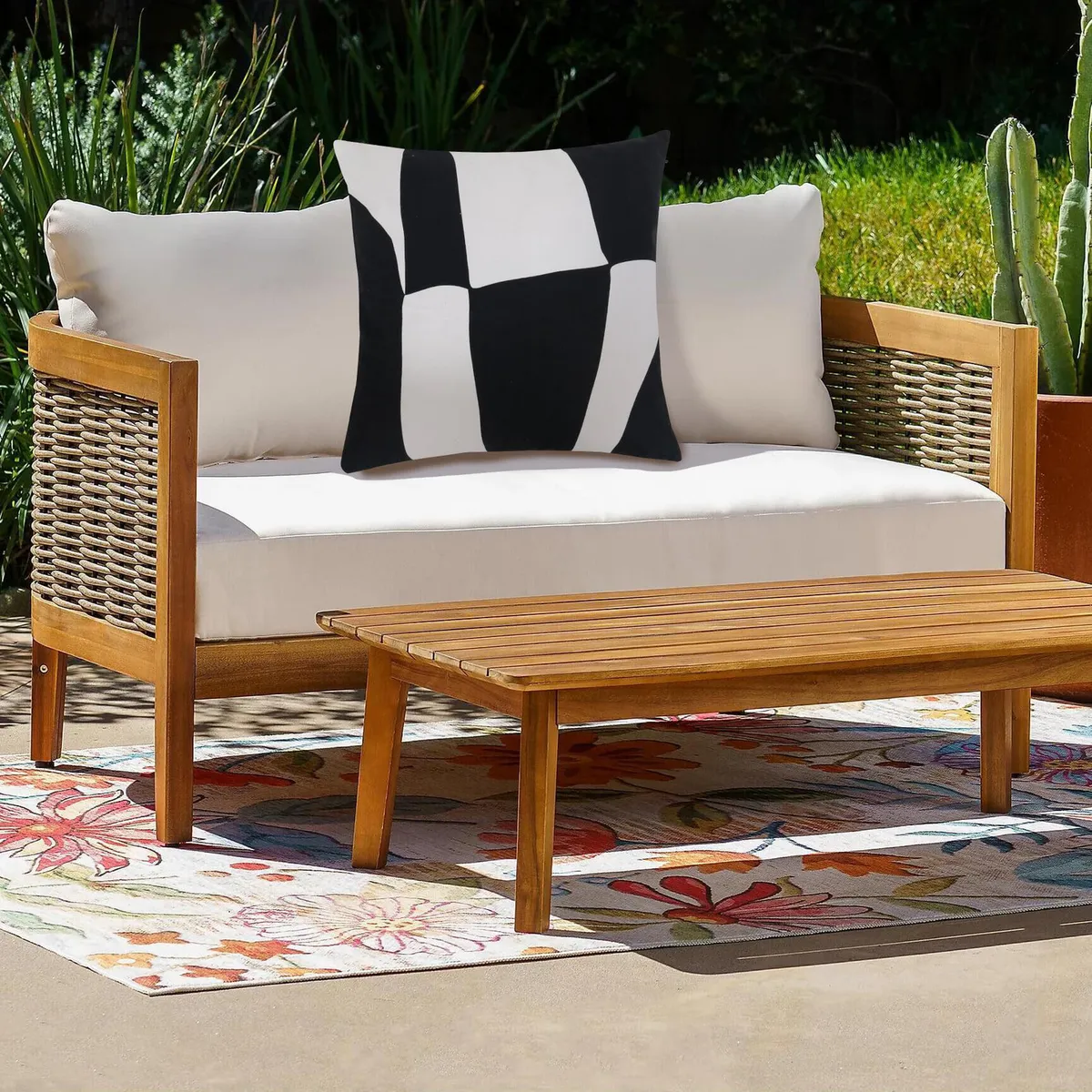 JUST HOME COLLECTION - Cojín Urbano Multicolor 45x45 cm