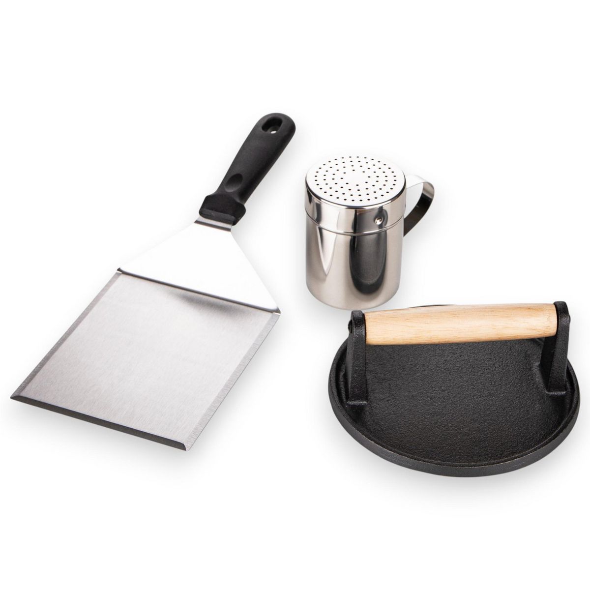 MR BEEF - Juego 3 Accesorios para Hamburguesas