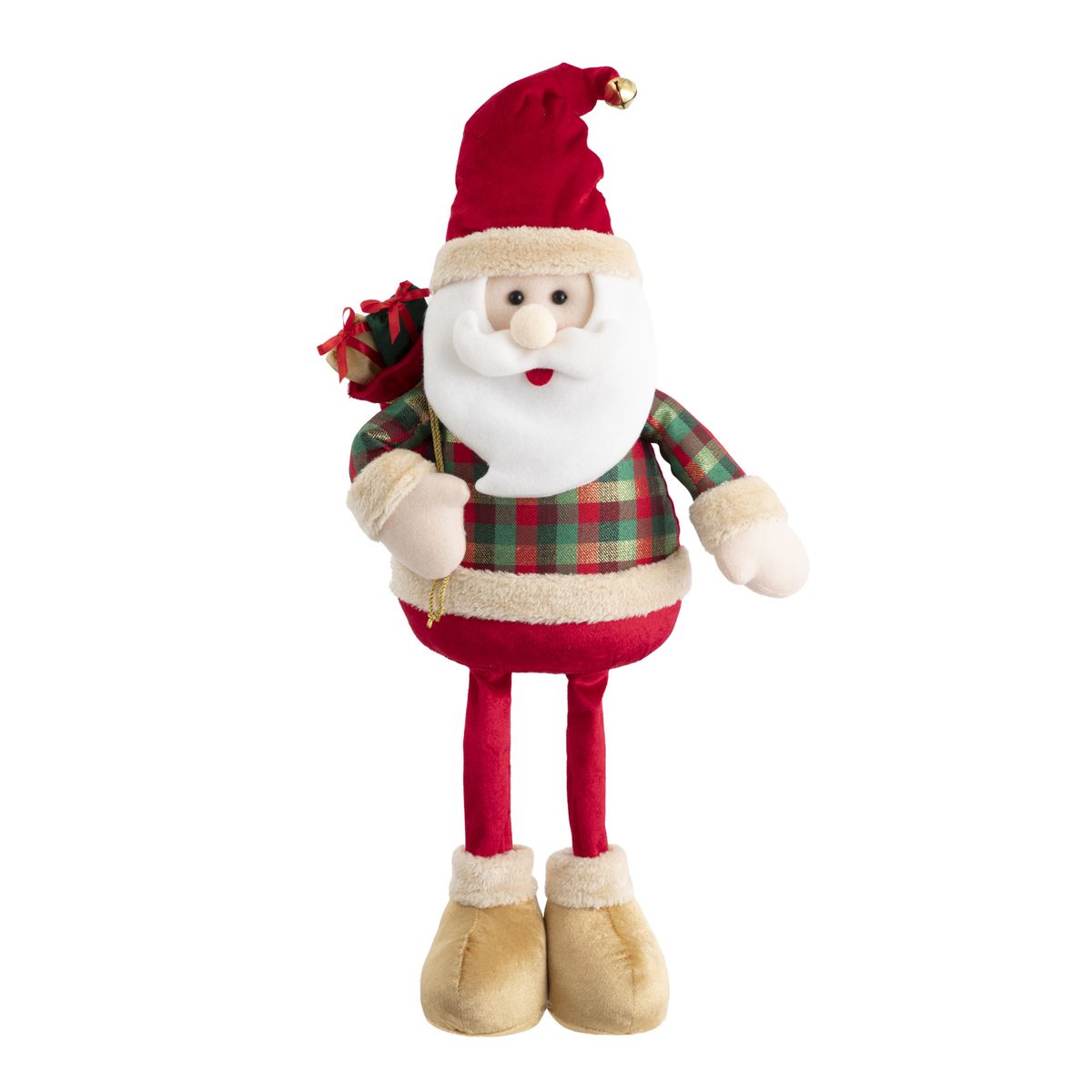 DEAR SANTA - Santa navidad de pie 63cm rojo xstory