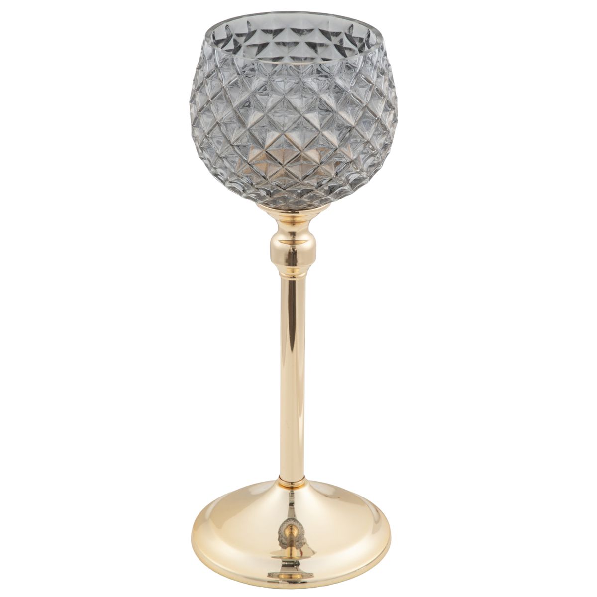 DEAR SANTA - Candelabro navidad 13x36 cm vidrio