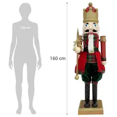 DEAR SANTA - Cascanueces navidad animado 160 cm