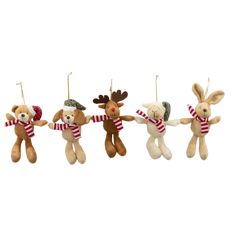Peluche Animado Navidad 15 cm Diseño Surtido