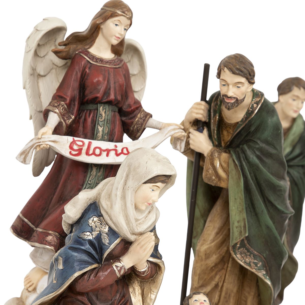 DEAR SANTA - Pesebre navidad 11 piezas 30cm resina