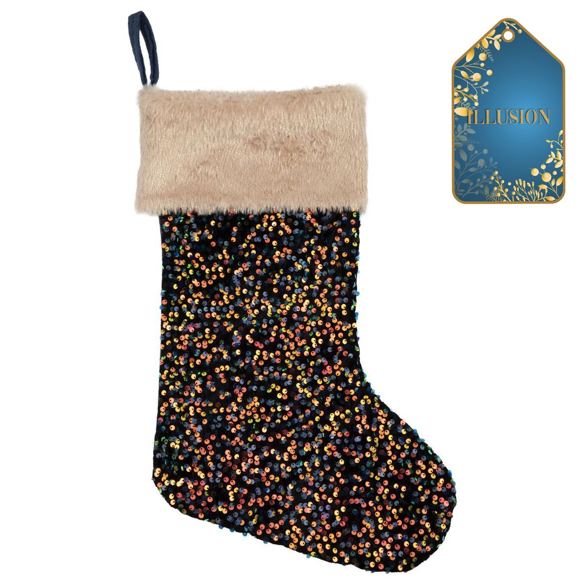 DEAR SANTA - Bota navidad 30x3x48 cm illusion