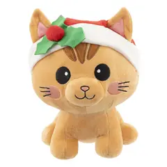 DEAR SANTA - Peluche Gato navidad gorro 22cm