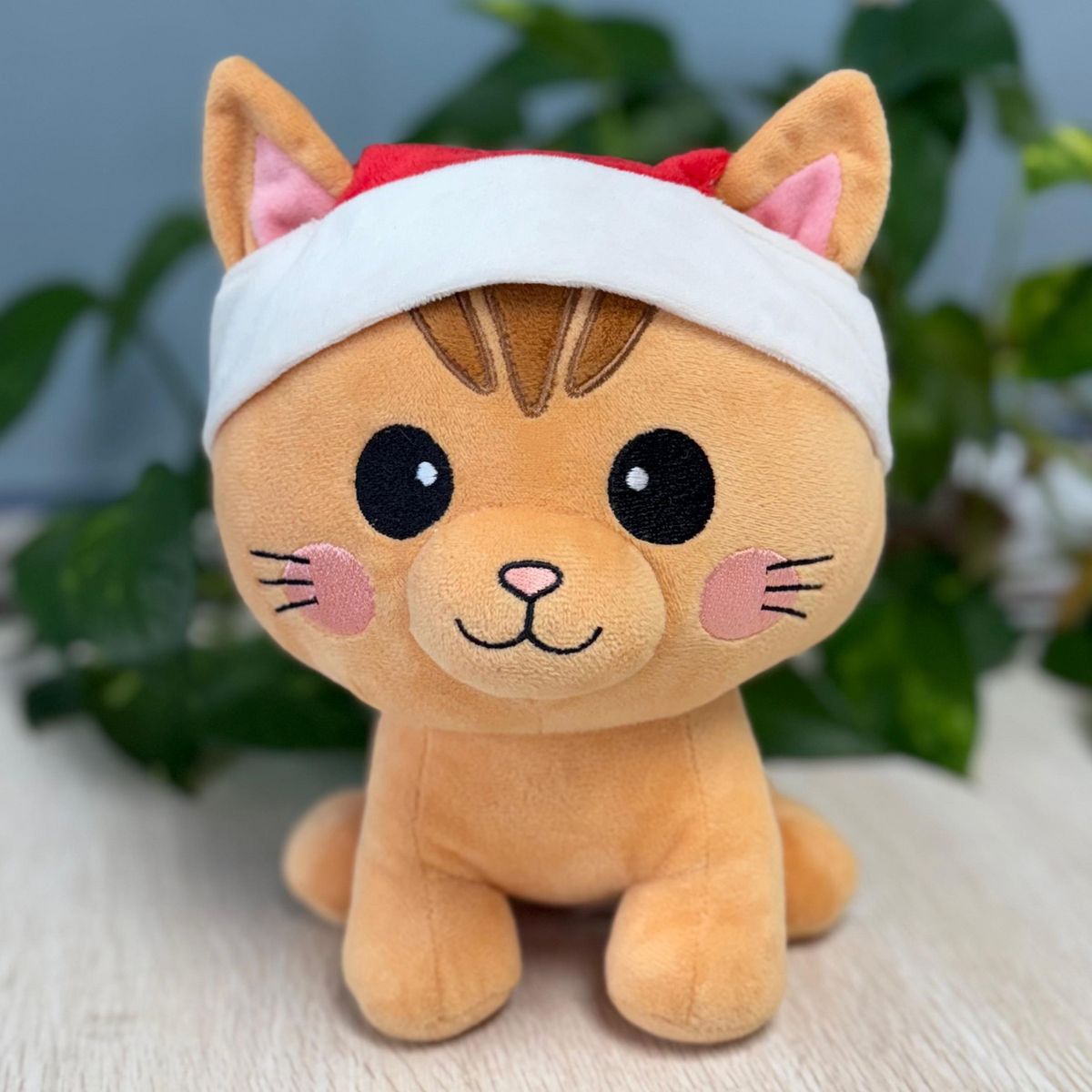 DEAR SANTA - Peluche Gato navidad gorro 22cm