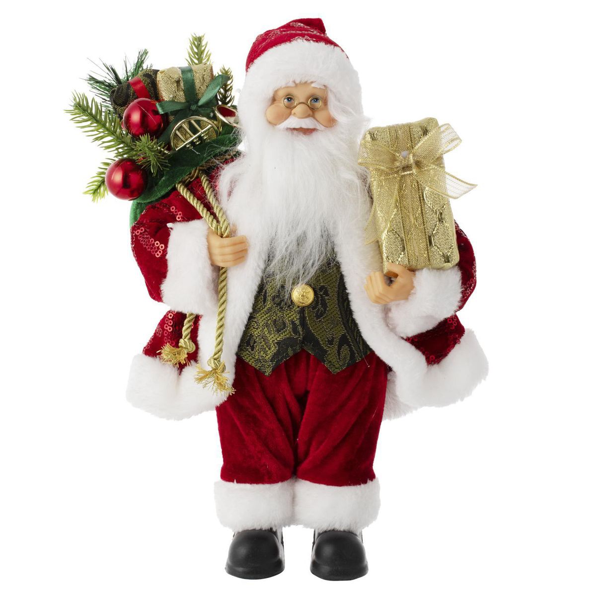 DEAR SANTA - Santa navidad 30 cm rojo