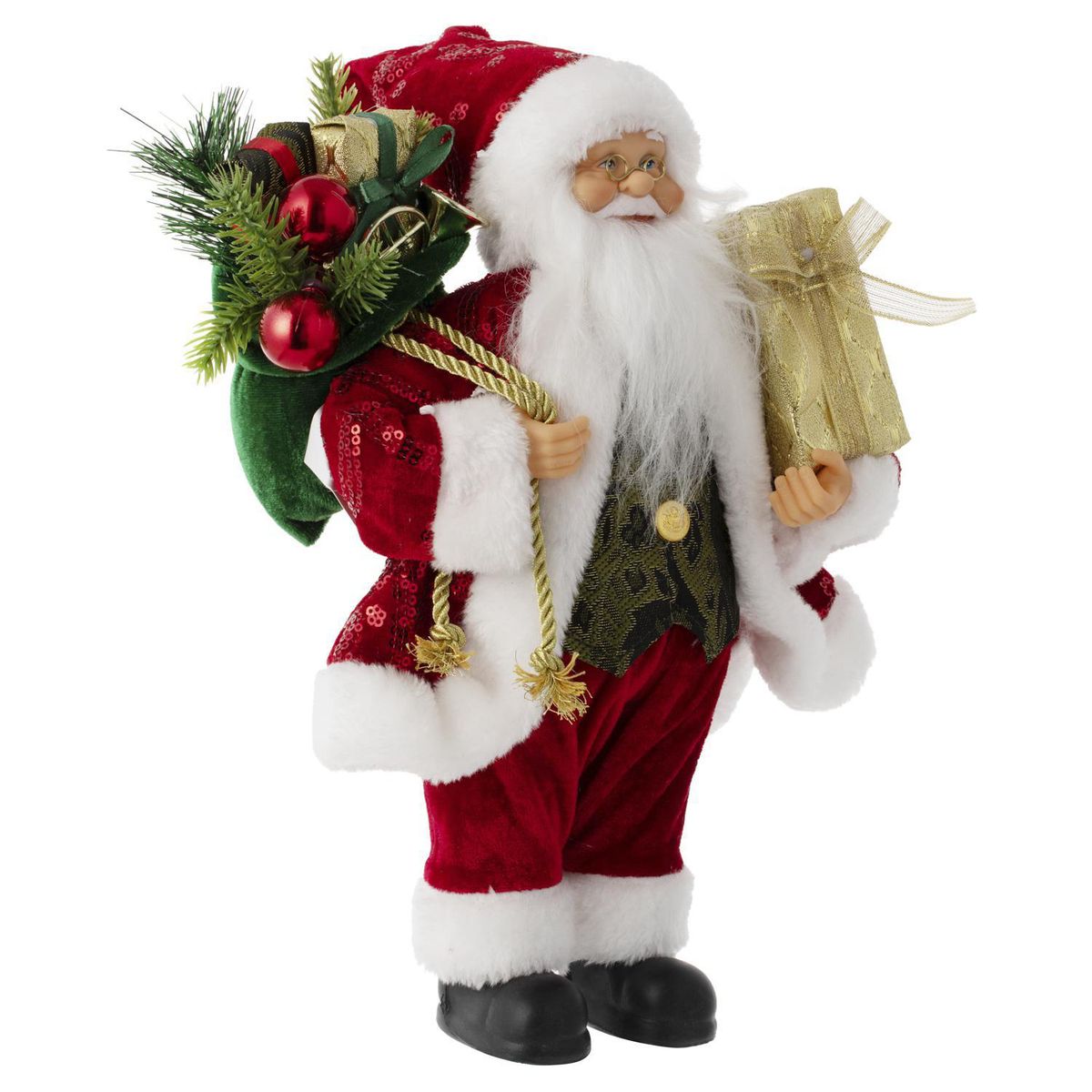 DEAR SANTA - Santa navidad 30 cm rojo