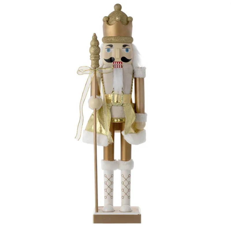 DEAR SANTA - Cascanueces navidad 40cm dorado