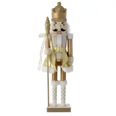 DEAR SANTA - Cascanueces navidad 40cm dorado