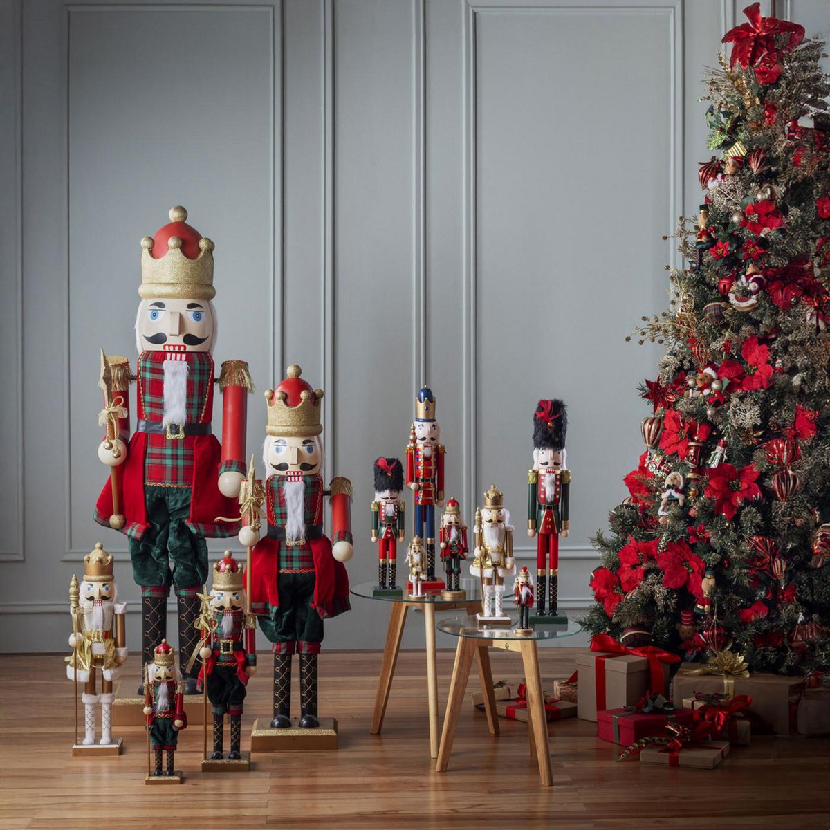 DEAR SANTA - Cascanueces navidad 40cm dorado