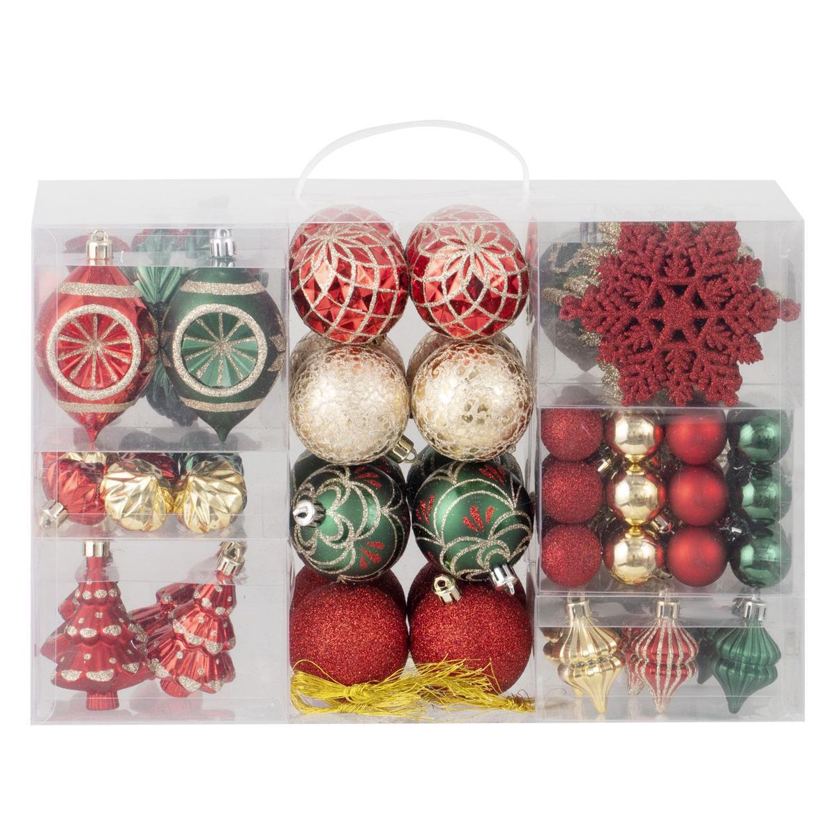 DEAR SANTA - Set 85 mix adornos navidad multicolor