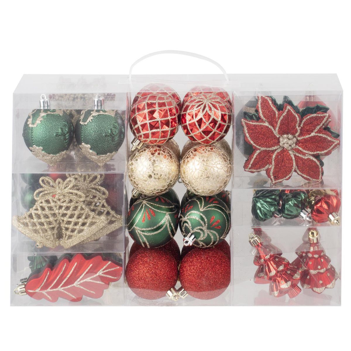 DEAR SANTA - Set 85 mix adornos navidad multicolor