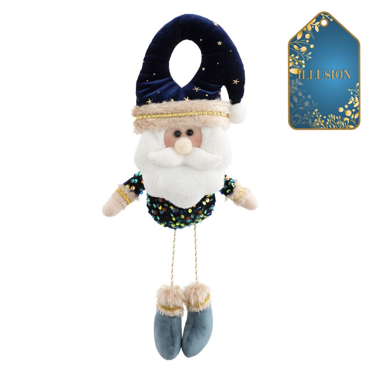 DEAR SANTA - Santa navidad colgante puerta illusion