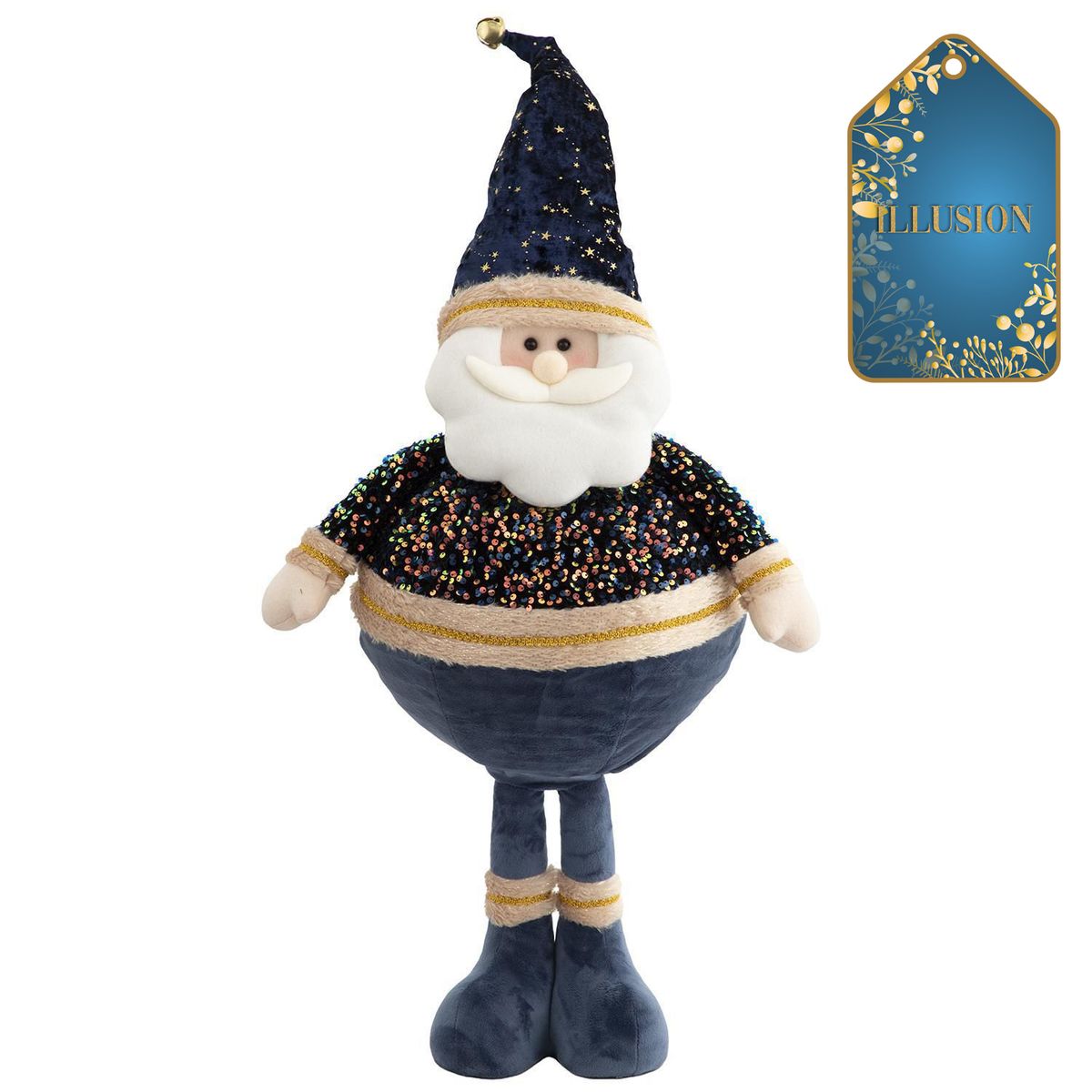 DEAR SANTA - Santa navidad textil 70-90 cm illusion