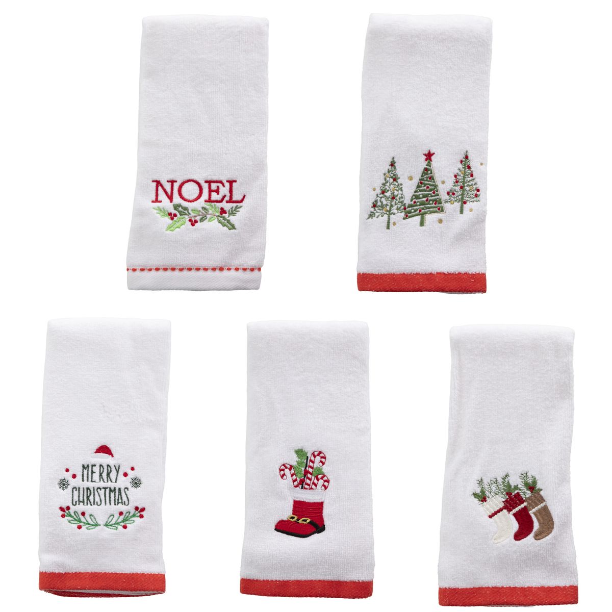 DEAR SANTA - Toalla baño navidad 28x46 cm Diseño surtido