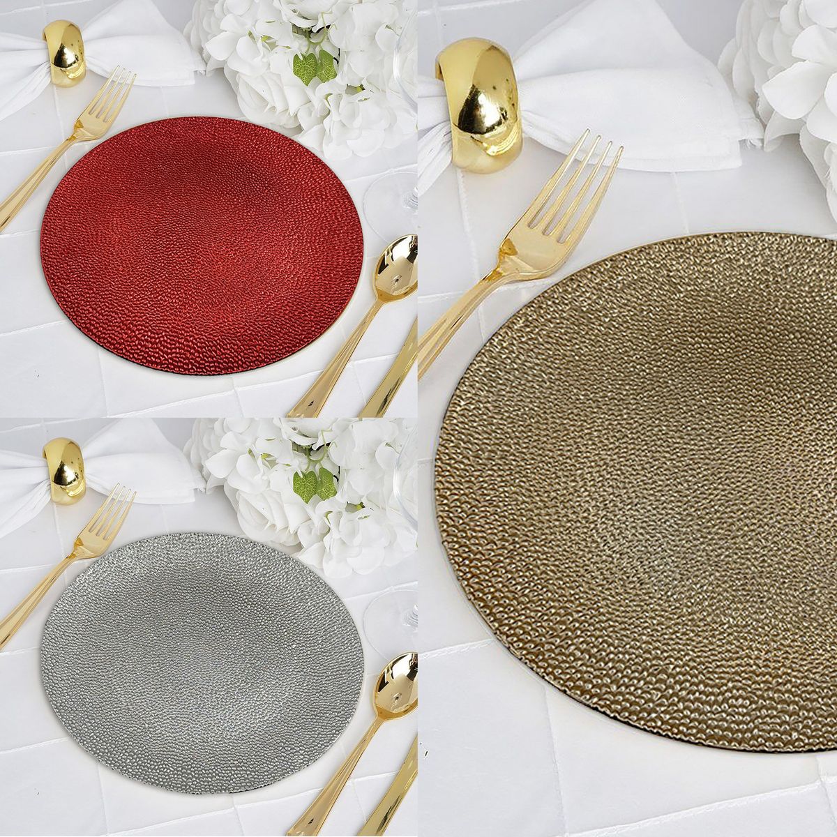 DEAR SANTA - Plato Plano Navidad 32 cm 1 Pieza Surtido