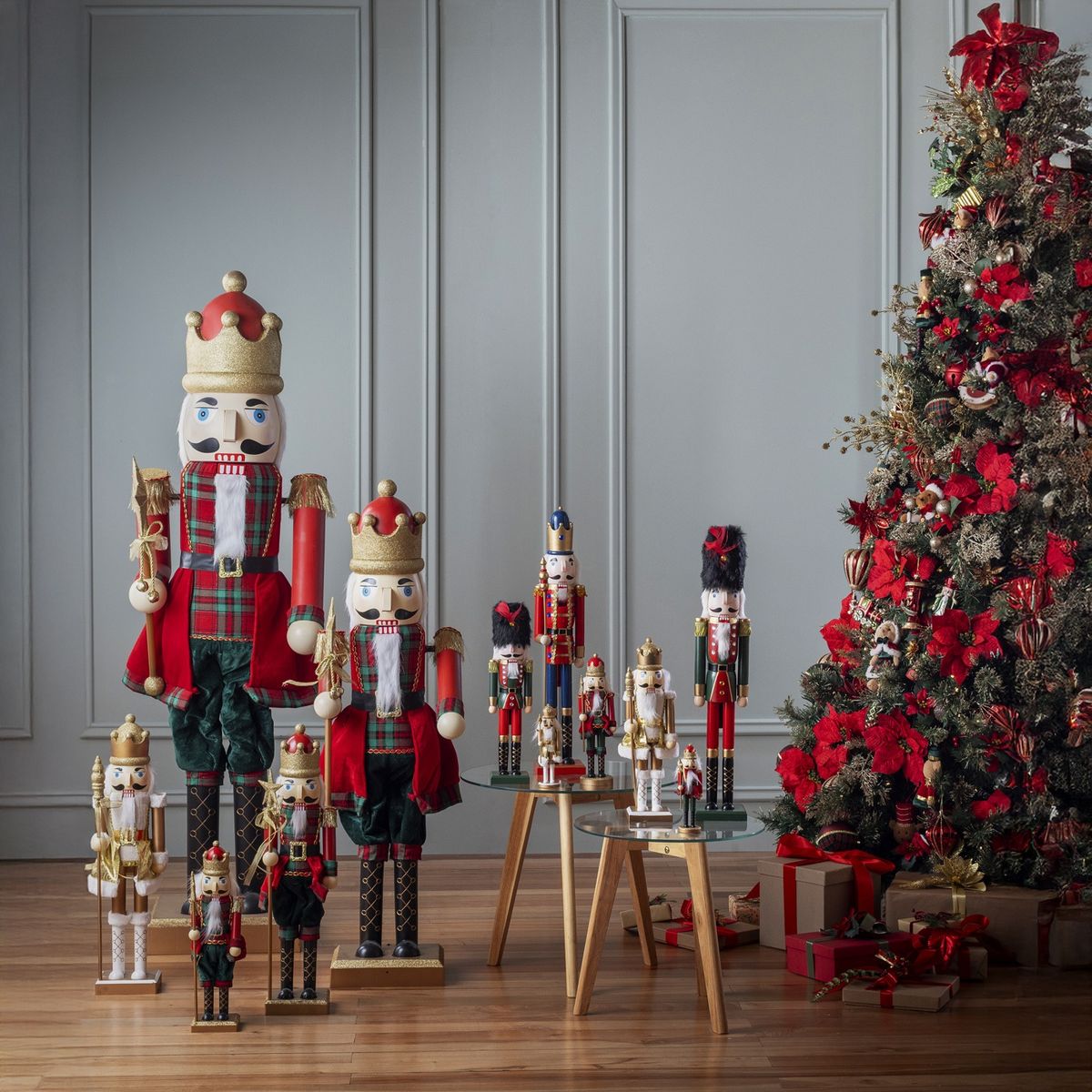 DEAR SANTA - Cascanueces navidad 60cm dorado