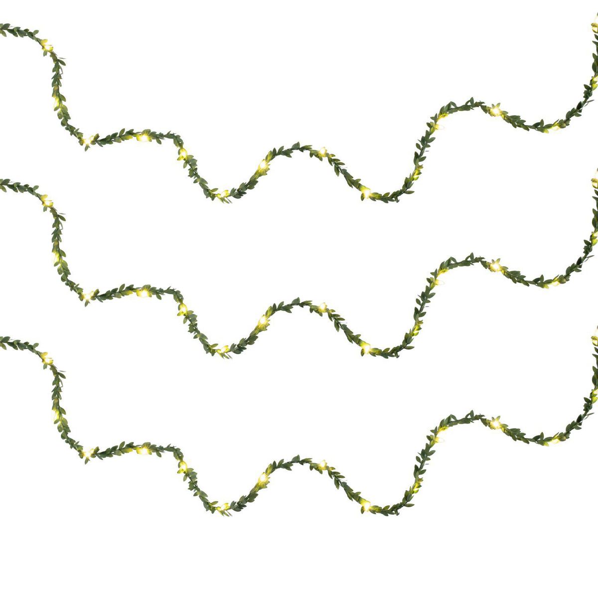 DEAR SANTA - Guirnalda navidad luces 3.9m verde