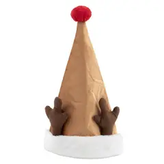 DEAR SANTA - Gorro navidad rudolph café