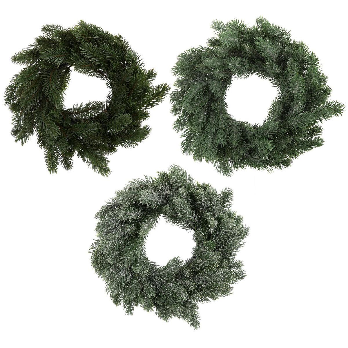 DEAR SANTA - Corona navidad luz 35 cm