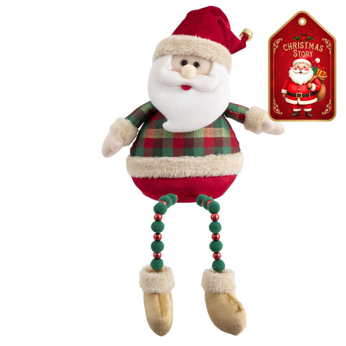 DEAR SANTA - Santa sentado navidad 51cm xstory
