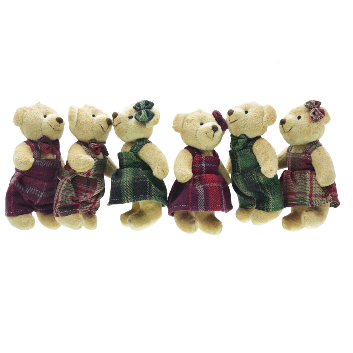 DEAR SANTA - Peluche Navidad Oso 15 cm 1 Pieza Surtido