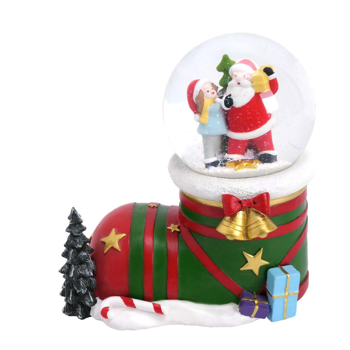 DEAR SANTA - Globo de Agua Navidad 10 cm Bota