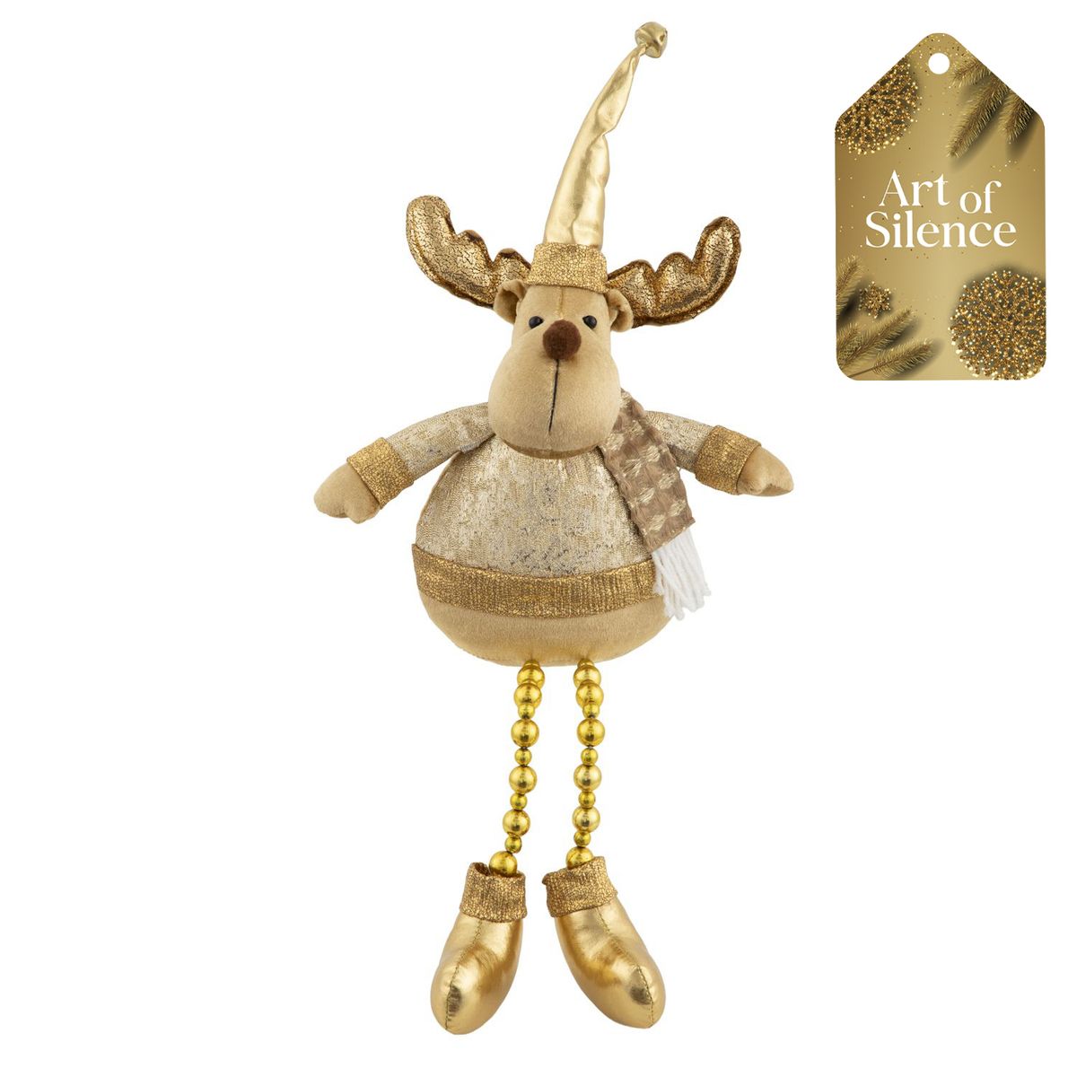 DEAR SANTA - Reno navidad sentado 51cm aos