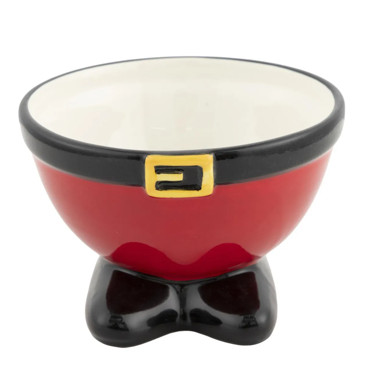 DEAR SANTA - Bowl navidad pant santa 16 cm rojo ng