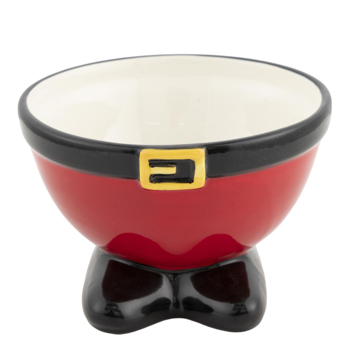 DEAR SANTA - Bowl navidad pant santa 16 cm rojo ng