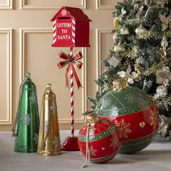 DEAR SANTA - Esfera Navidad XL 50 cm Metal