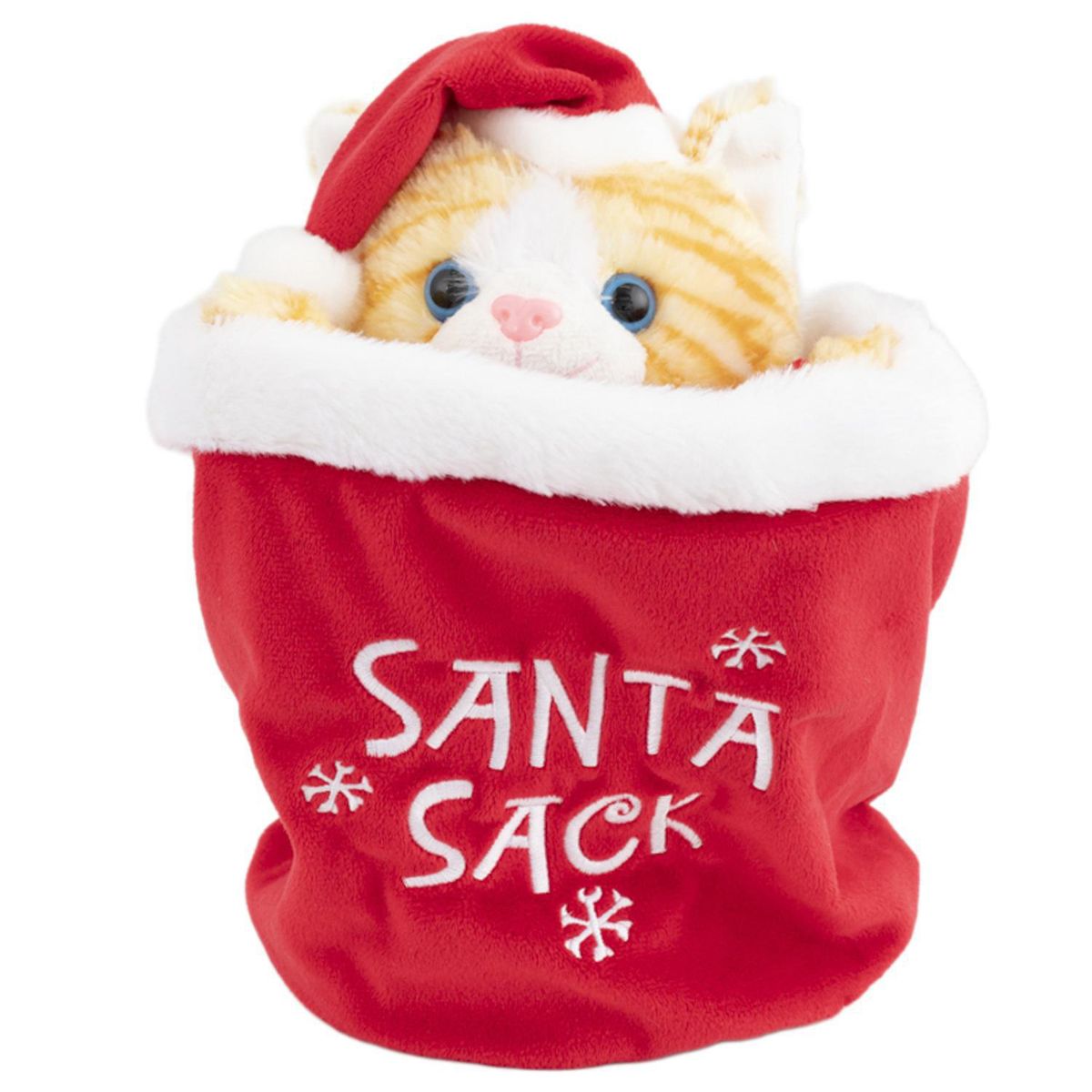 DEAR SANTA - Gato navidad animado en bolsa