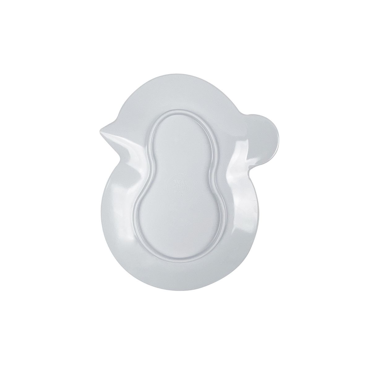 DEAR SANTA - Plato navidad santa melamina 23x18.5cm