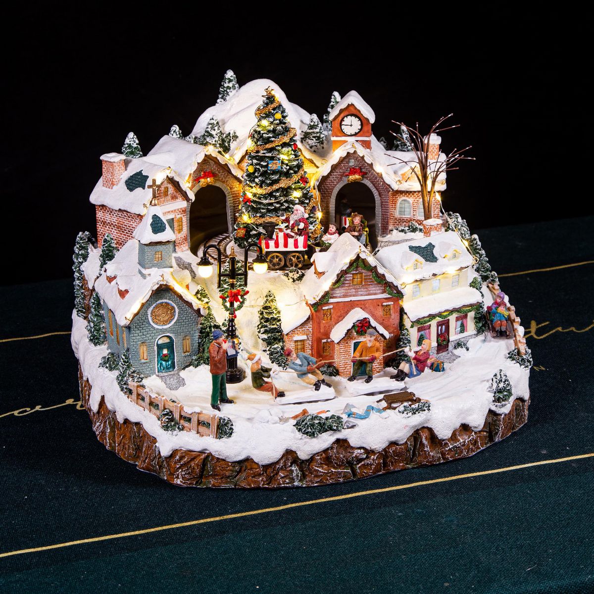 DEAR SANTA - Villa navidad animada tren b