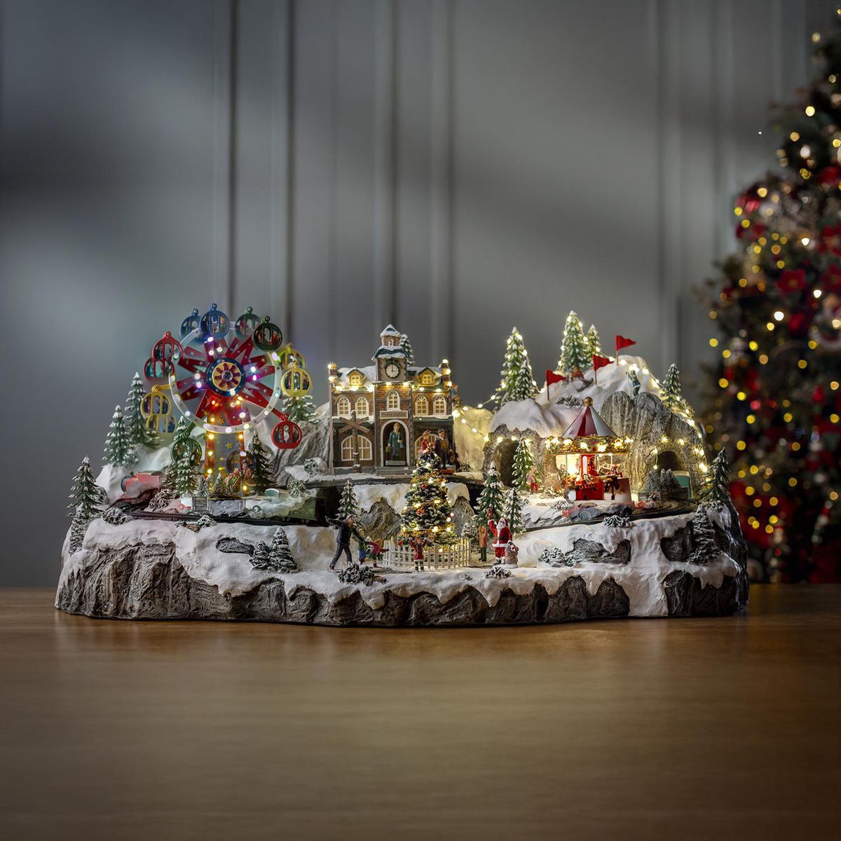 DEAR SANTA - Parque diversiones navidad animado b