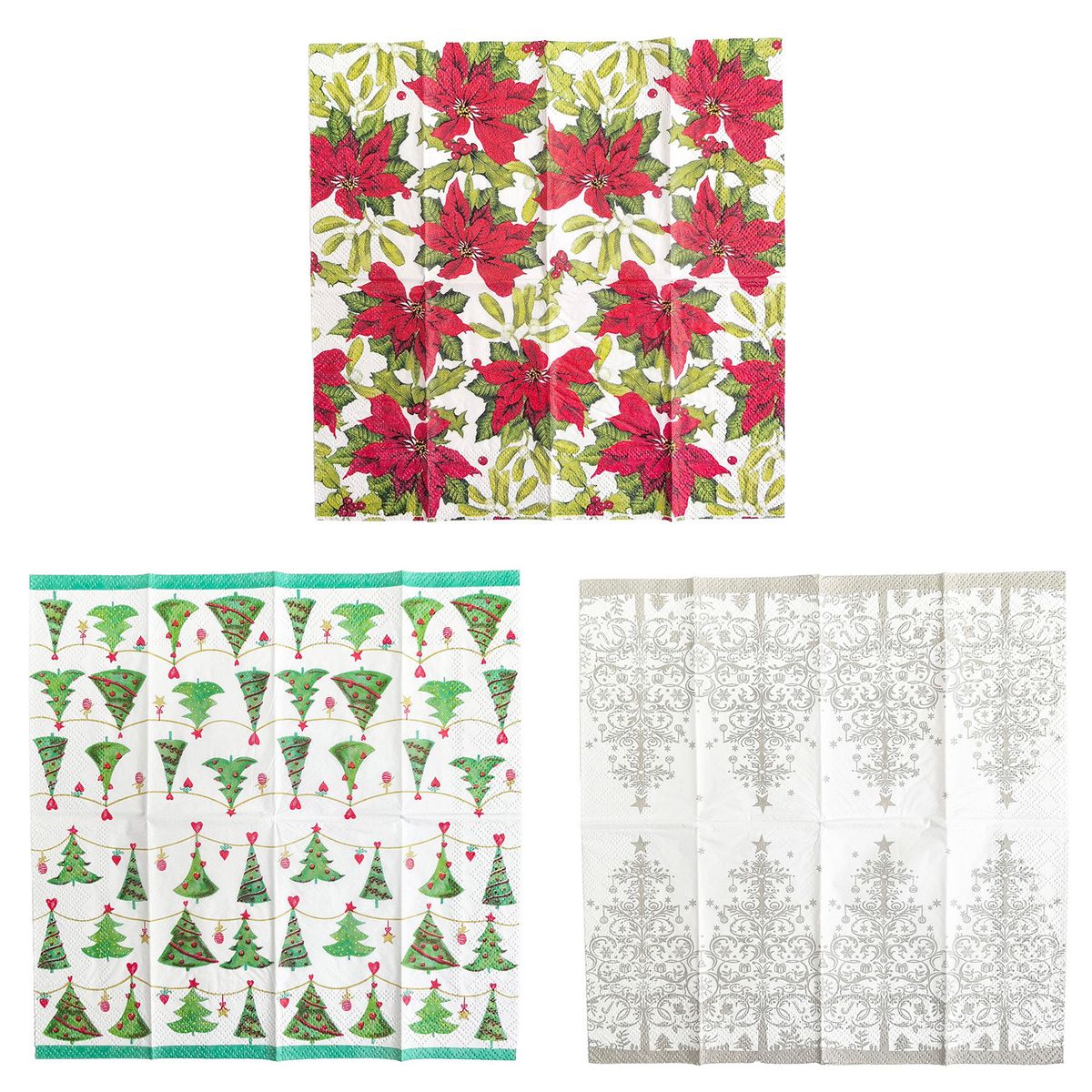 DEAR SANTA - Servilletas navidad 34 cm Diseño Surtido