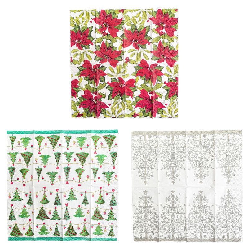 DEAR SANTA - Servilletas navidad 34 cm Diseño Surtido