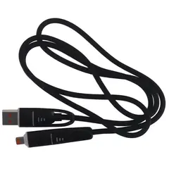 DAIRU - Cable cargador universal negro