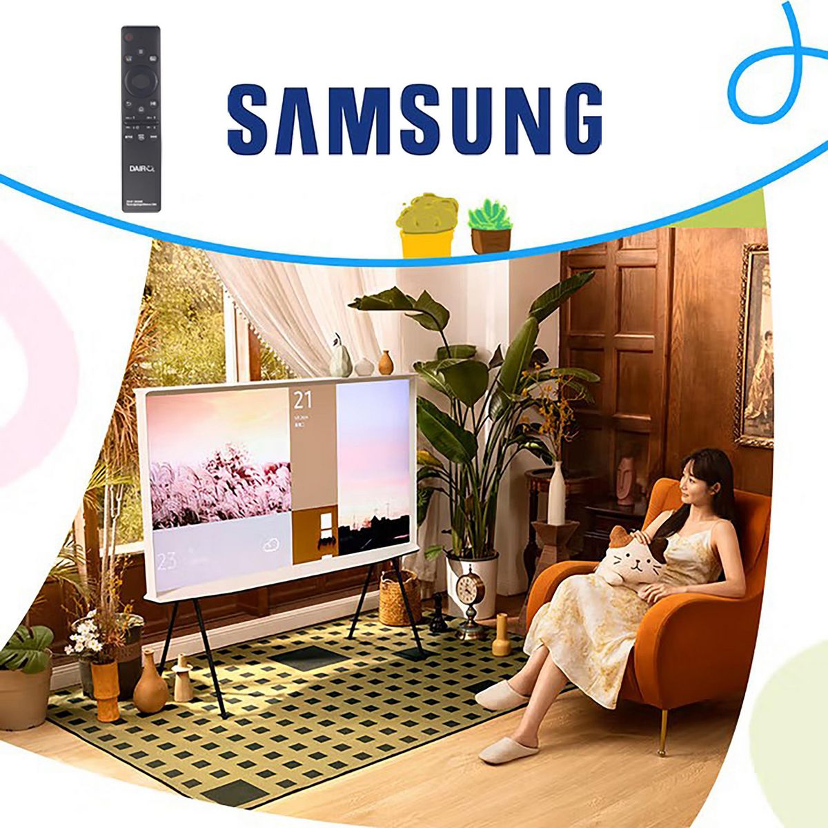 DAIRU - Control remoto para Smart TV Samsung