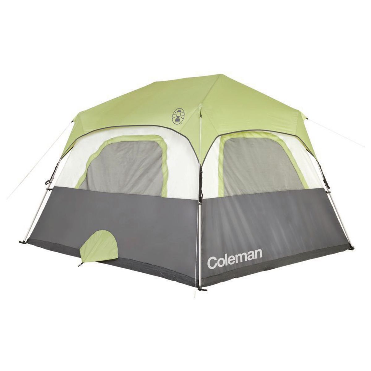 COLEMAN - Carpa Armado Automático Instant 6 Personas Gris/verde