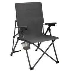 KLIMBER - Silla Camping Plegable Pro 3 Posiciones 57x104x87 cm Gris