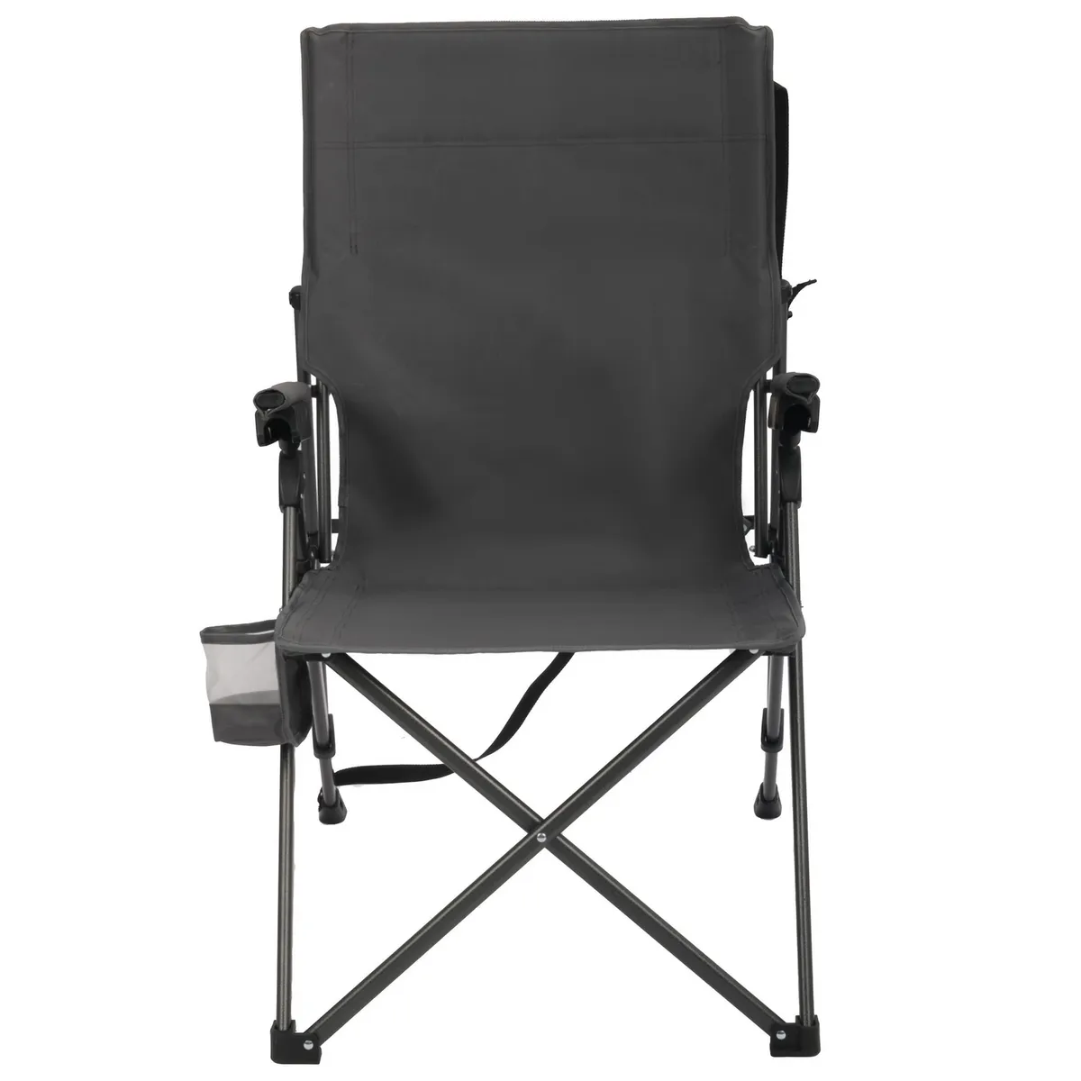 KLIMBER - Silla Camping Plegable Pro 3 Posiciones 57x104x87 cm Gris