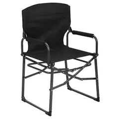 KLIMBER - Silla Plegable 57x90x50 cm Negro