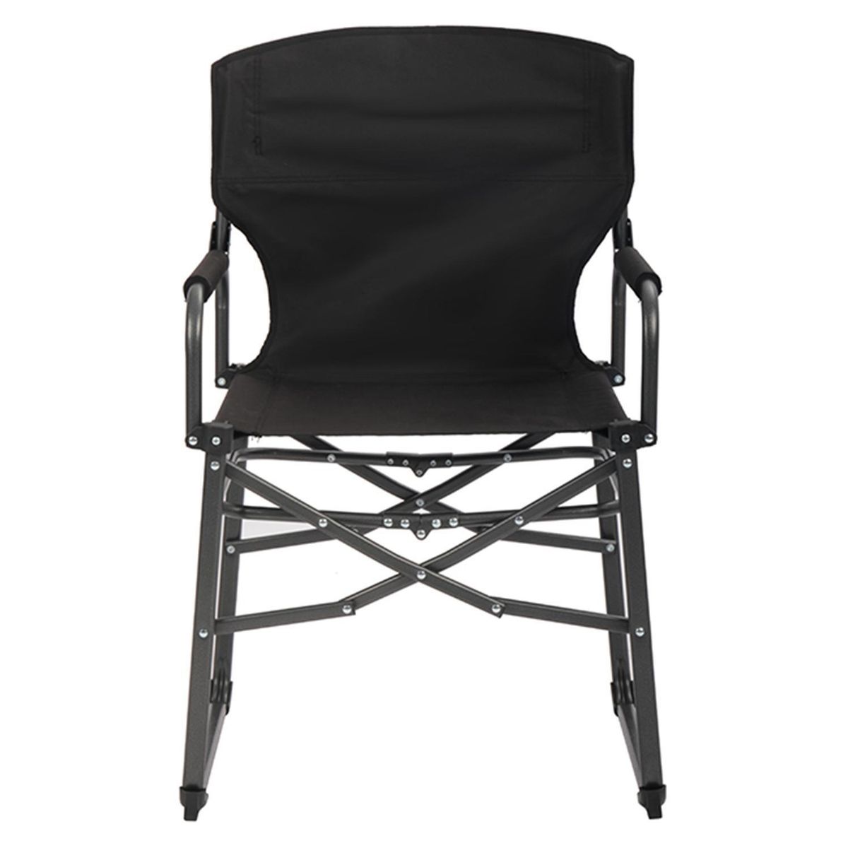 KLIMBER - Silla Plegable 57x90x50 cm Negro