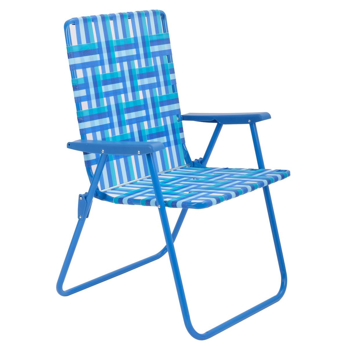 KLIMBER - Silla Plegable 64x94x62 cm Azul