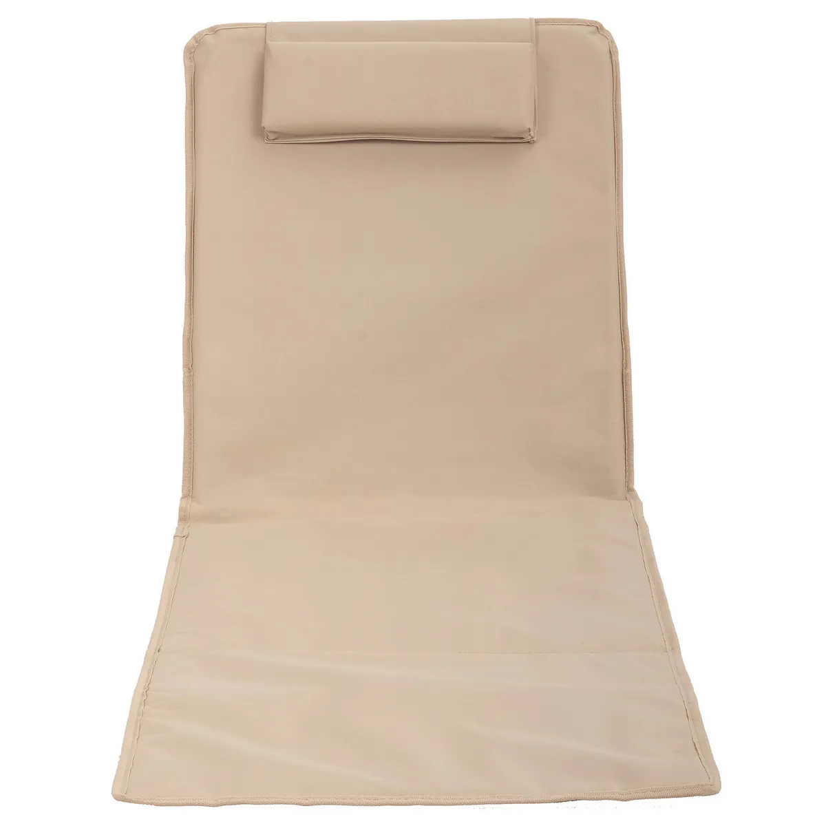 KLIMBER - Reposera de Playa 47x52x145 cm Café